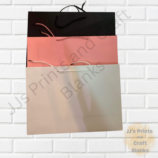 Large glossy effect gift bags