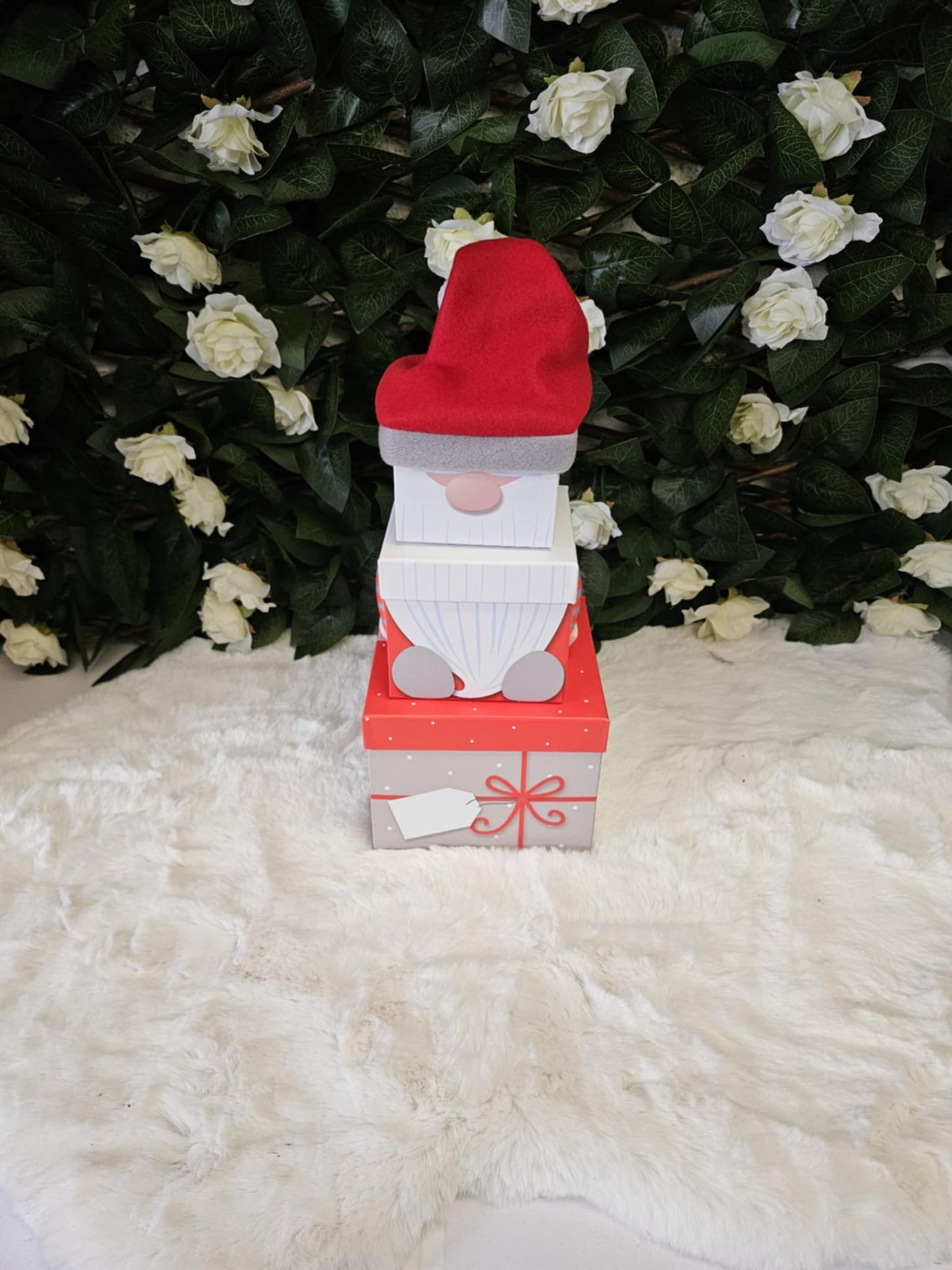 50cm CHRISTMAS 3PC PLUSH STACKING BOXES 10 styles