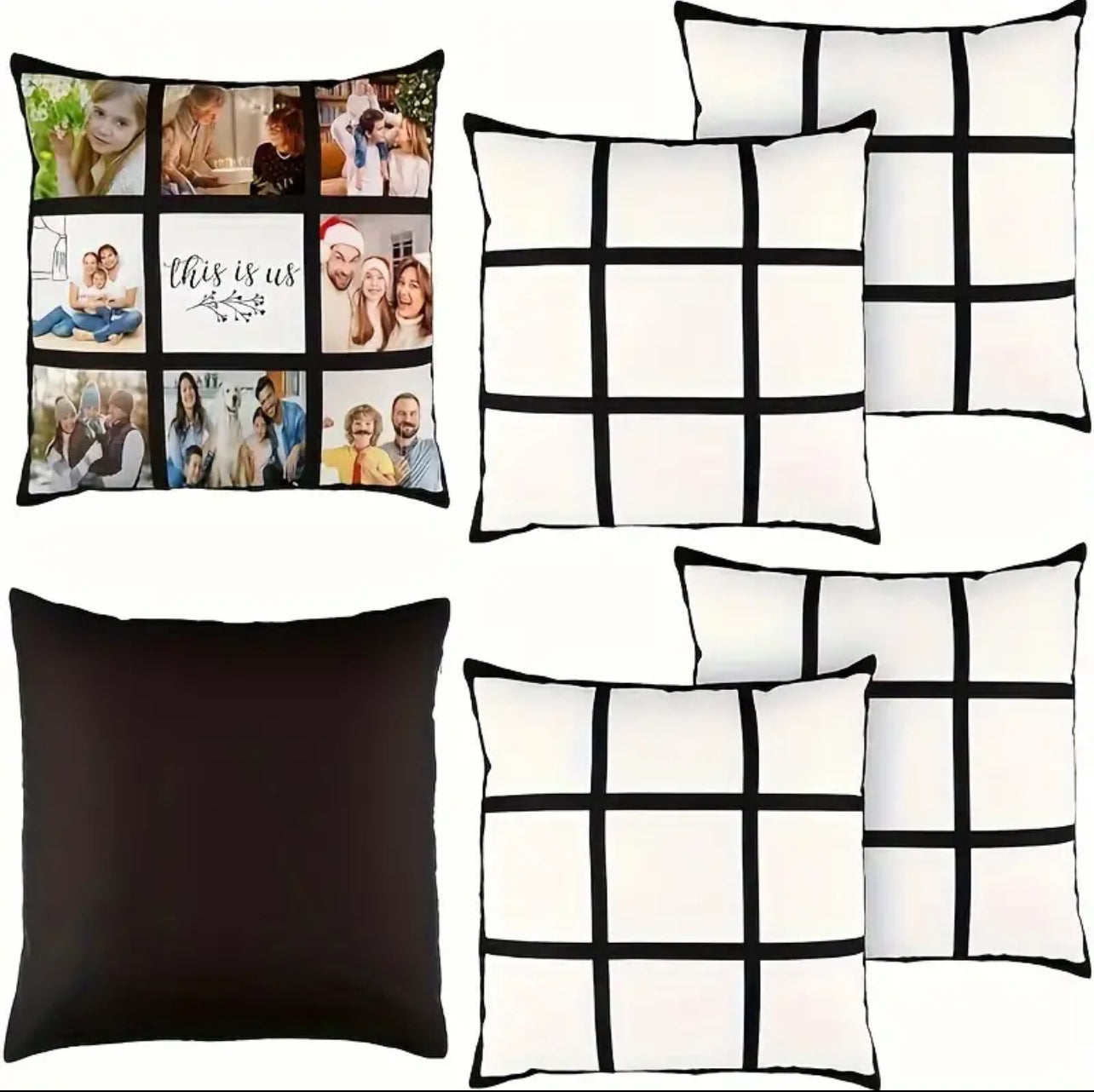 Sublimation Photo Panel Cushion Cover 40x40