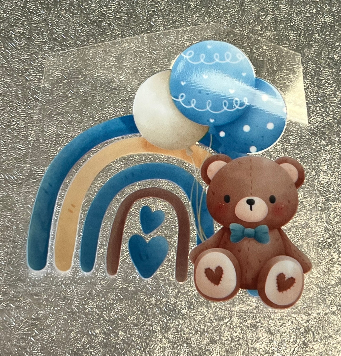 Rainbow bear decal sticker