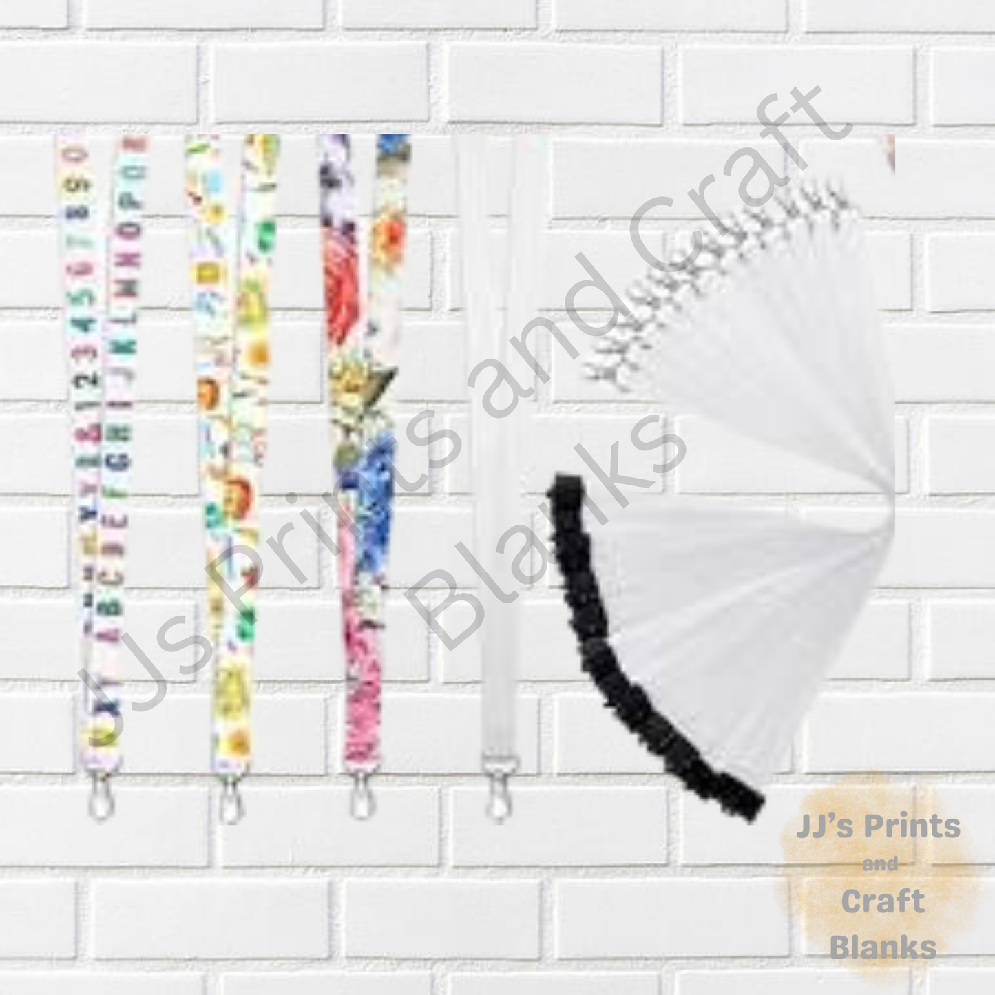 1pc sublimation blank neck lanyard