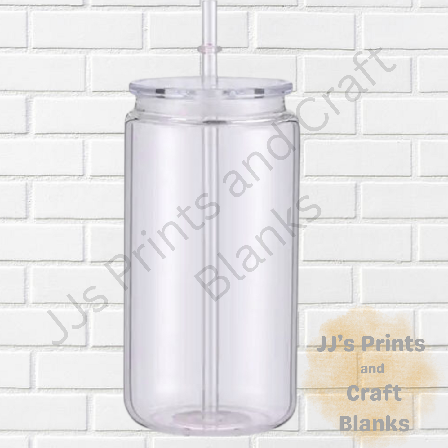 16oz plastic clear Libby cans