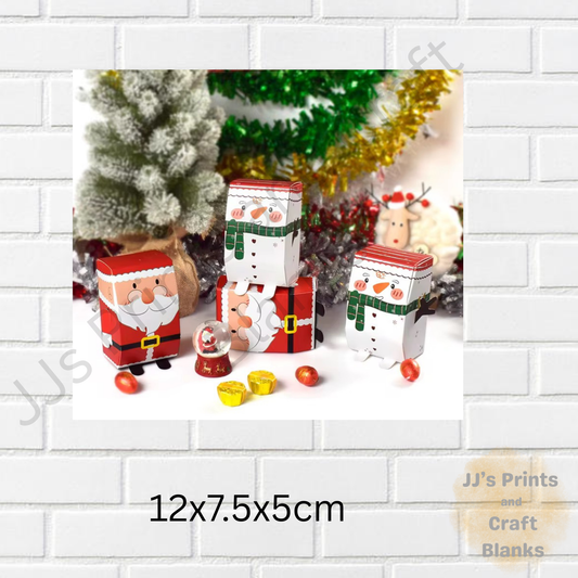 Christmas character sweet boxes