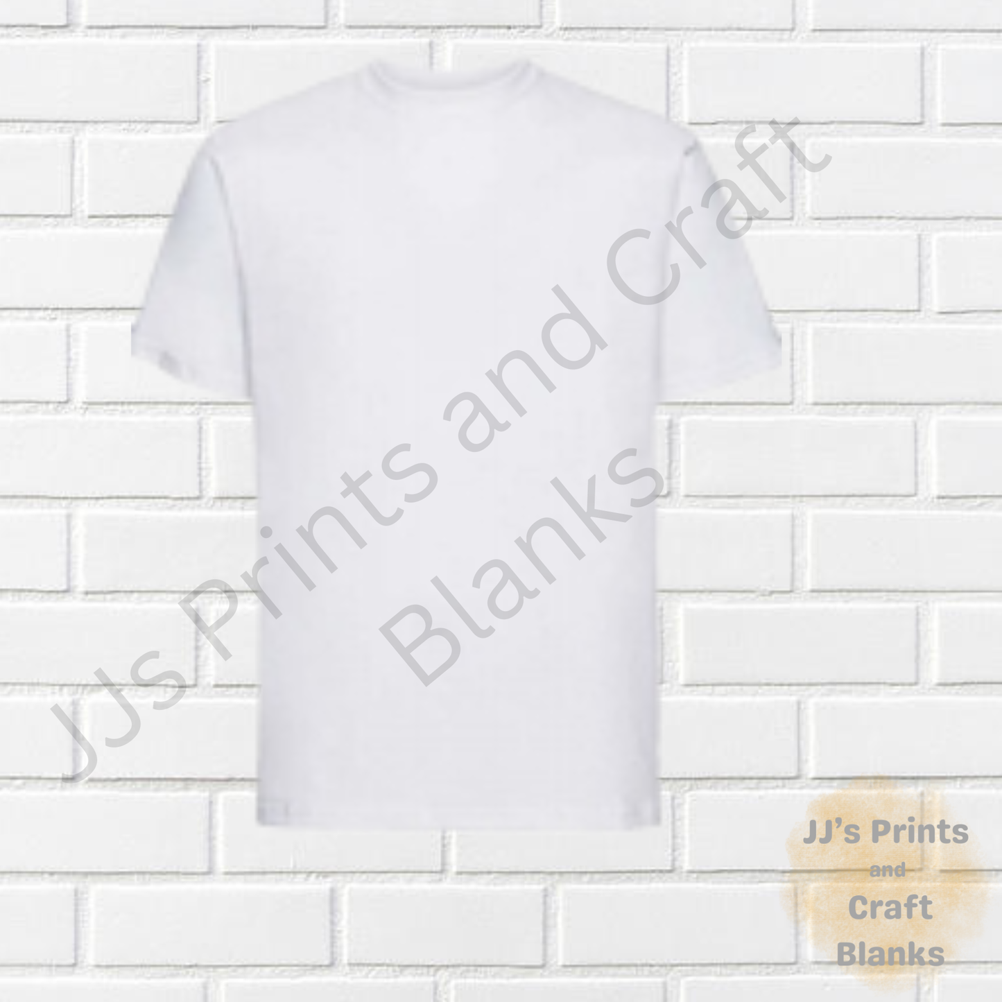 white Russell Classic Ringspun T-Shirt