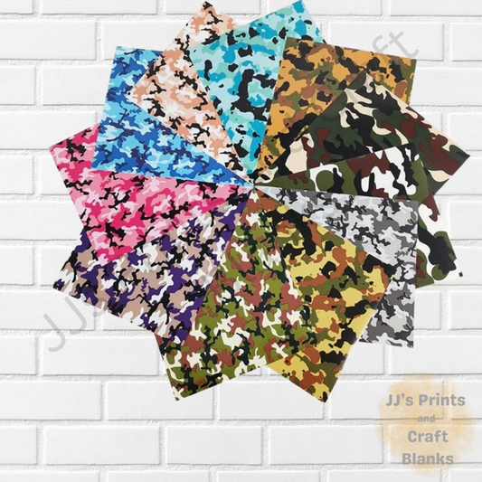 Jjs heat transfer camo sheets