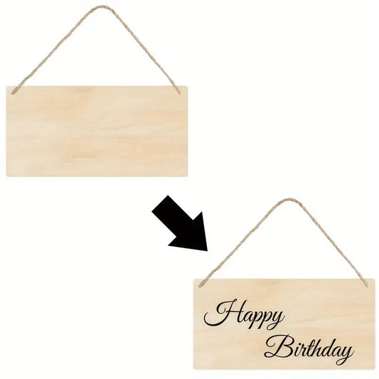 20cm  blank wooden plaques