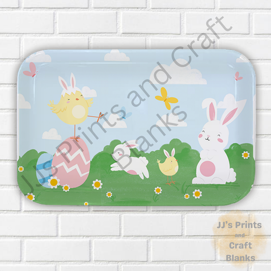 Easter Plastic Serving Tray