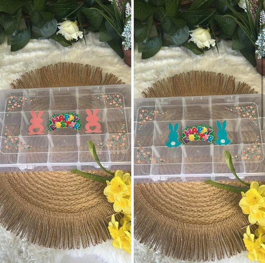 Easter snack box uv-dtf decals stickers