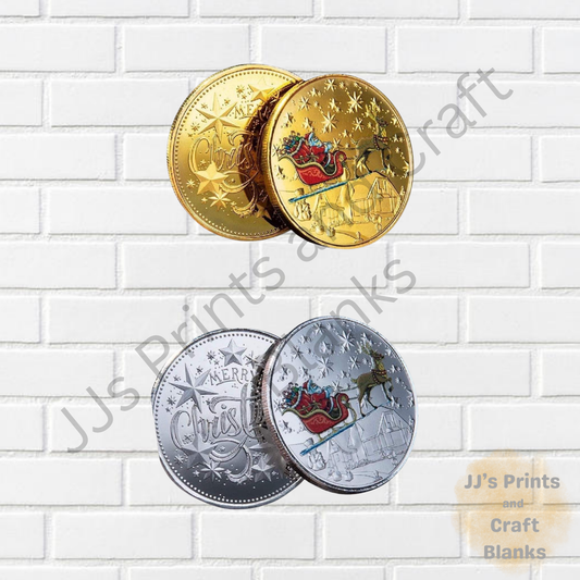 Christmas wish coin