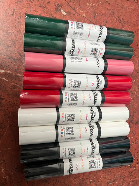 Teckwrap puff 3d  heat transfer vinyl