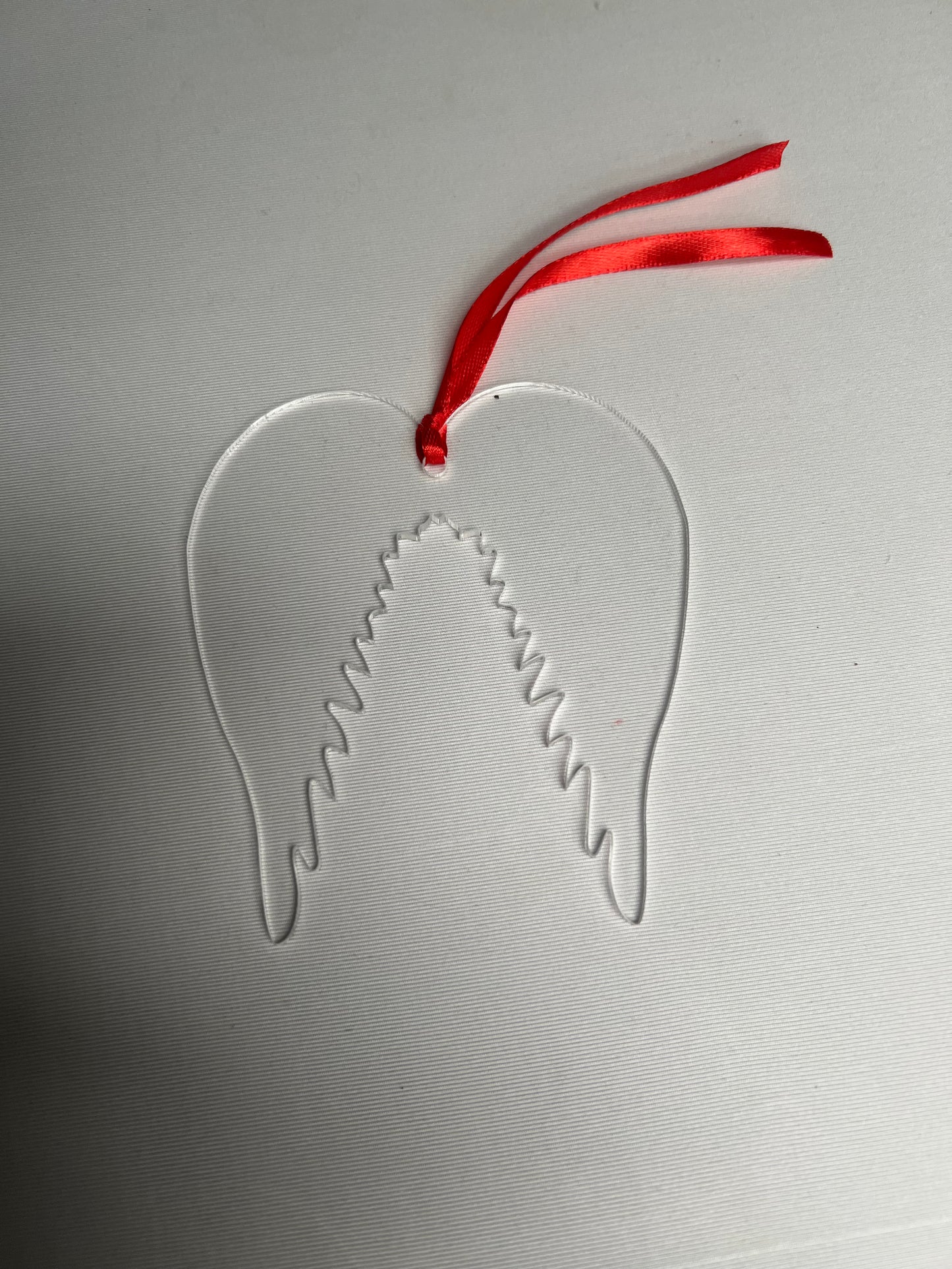 11cm transparent acrylic wings