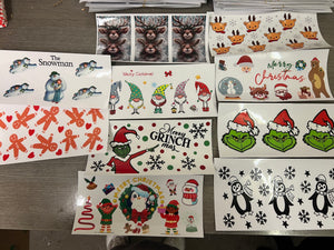 Mystery  Christmas wrap pack of 10