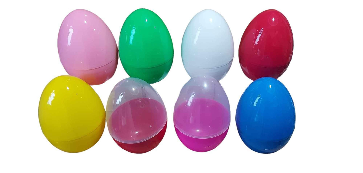 Giant 30cm fillable plastic Easter eggs