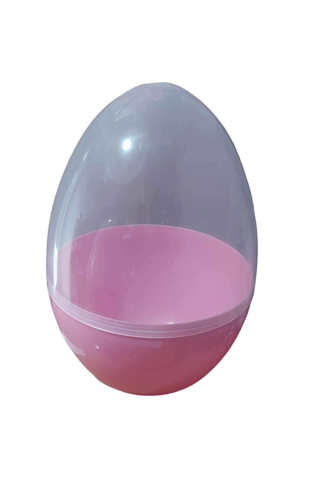 Giant 30cm fillable plastic Easter eggs