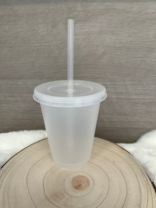 16oz clear cold cup