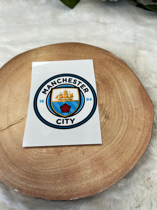 Manchester City  uv-DTF sticker transfer