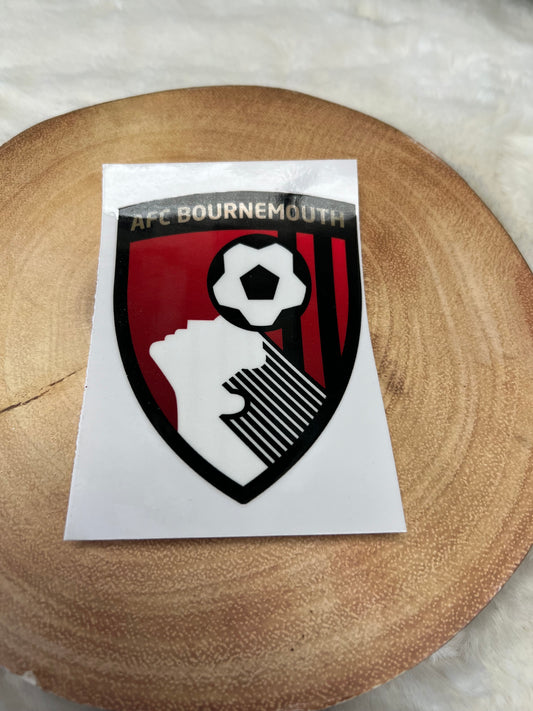 Bournemouth UV-DTF sticker transfer