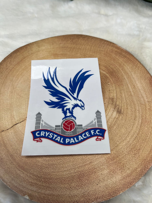 Crystal Palace UV-DTF sticker transfer