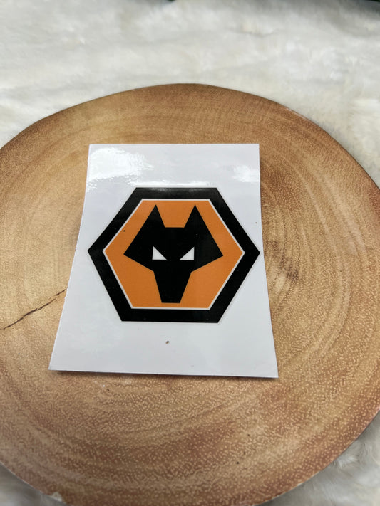 Wolves uv-DTF sticker transfer