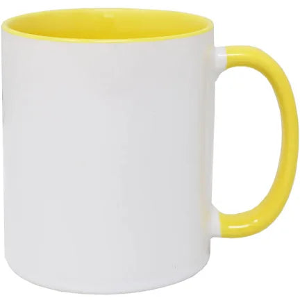 11oz inner coloured sublimation mugs