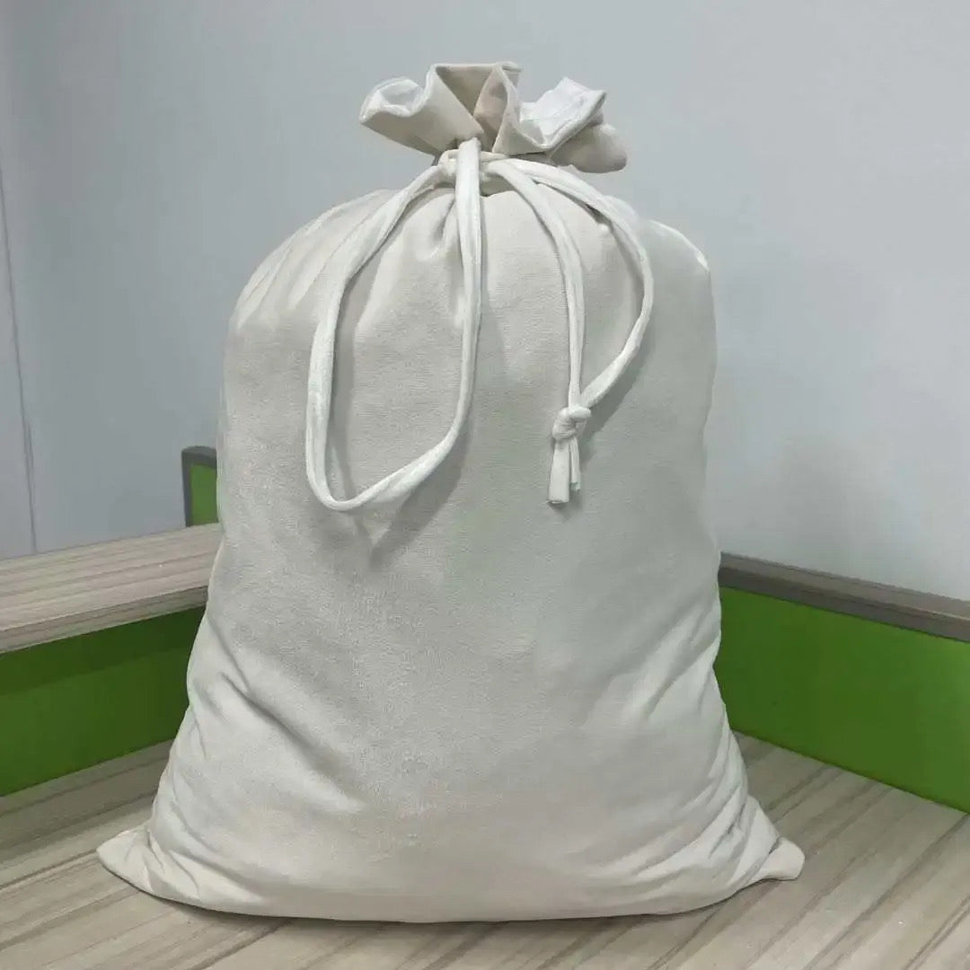 Luxury velvet Christmas sacks