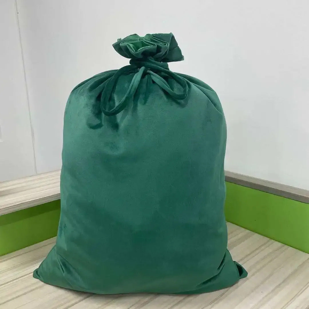 Luxury velvet Christmas sacks