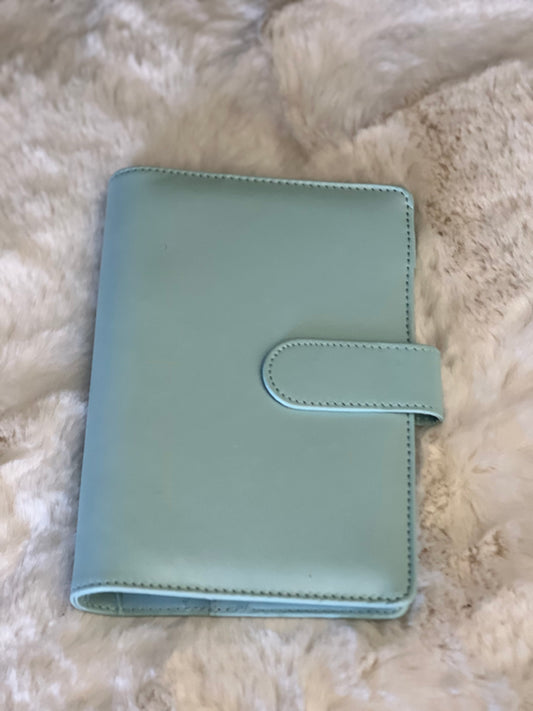 A6 Blue budget organiser binder