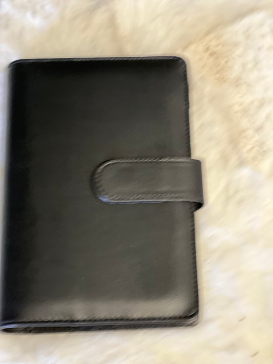 A6 Black budget organiser binder