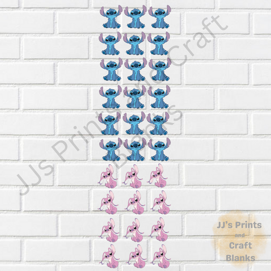 pre made uv-dtf stitch  1m gang sheet