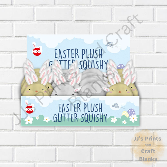 Easter Plush Glitter Squishes
