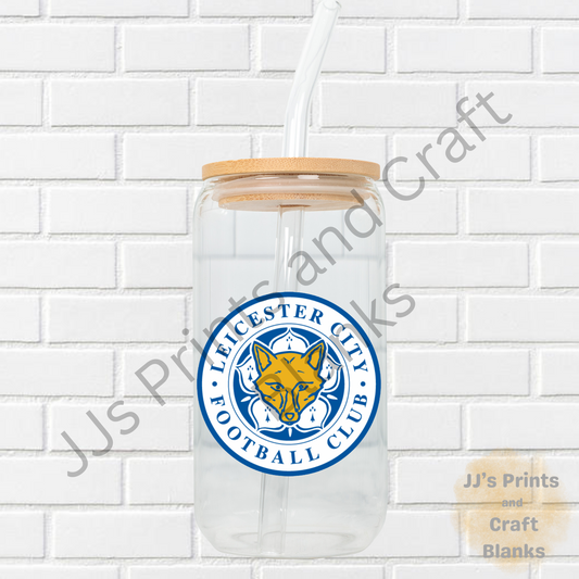 Leicester city UV-DTF sticker transfer
