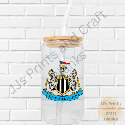 Newcastle UV-DTF sticker transfer