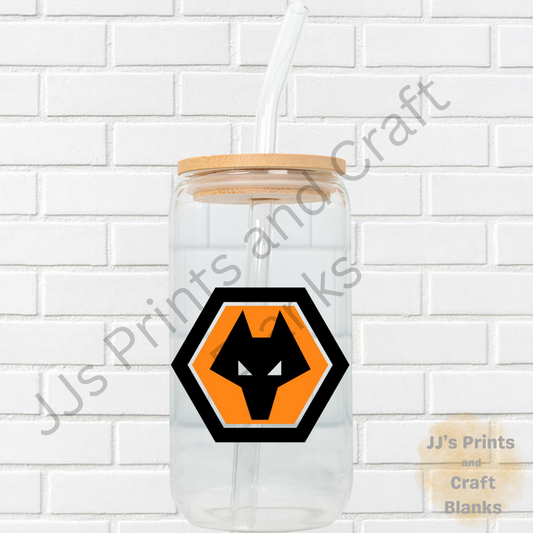 Wolves uv-DTF sticker transfer