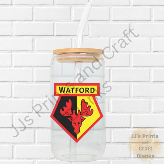 Watford uv-DTF sticker transfer