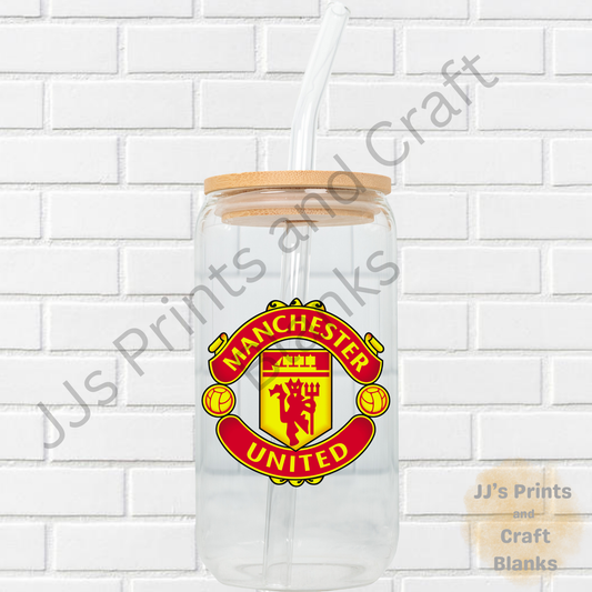 Manchester United uv-DTF sticker transfer