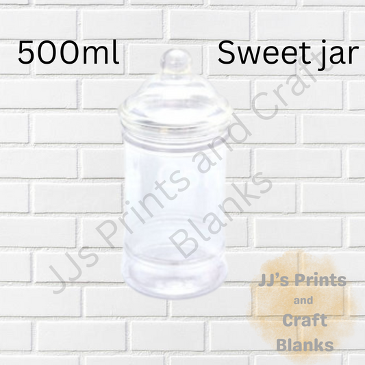 500ml Victorian sweet jar