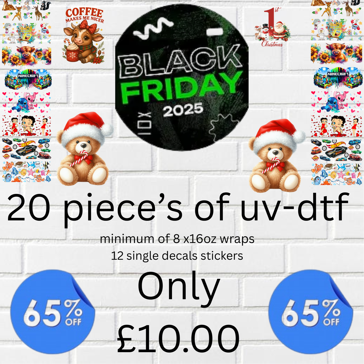 Black Friday uv-dtf offer