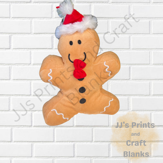 21cm soft plush  gingerbread man