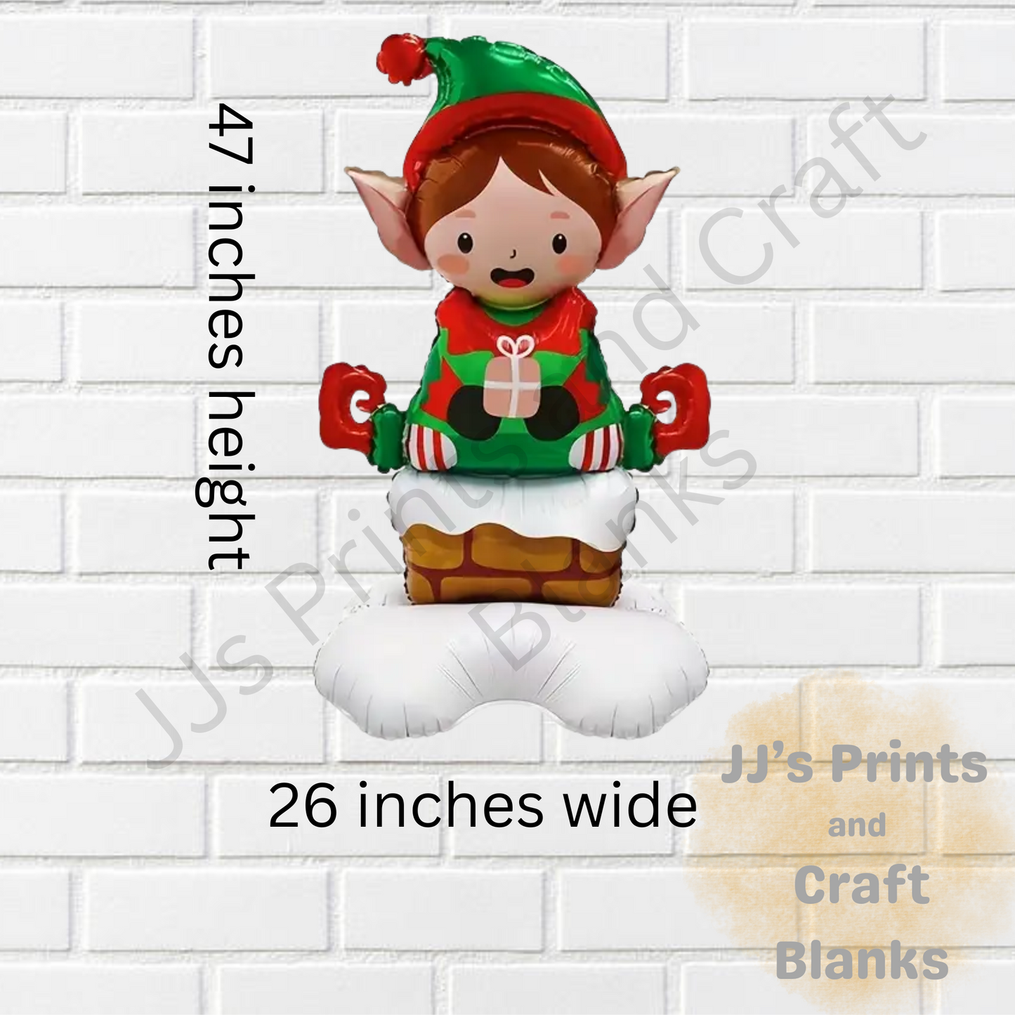 standing  Elf Decoration balloon