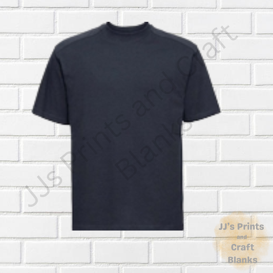 navy Russell Classic Ringspun T-Shirt