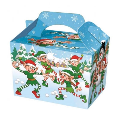 elf party box 14.5cm X 9.5cm X 10.5cm