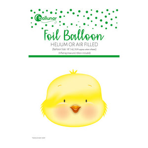 EASTER CHICK FOIL BALLOON