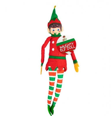 Naughty Elf Doll 12"