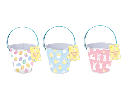 Metal Easter Treat Bucket