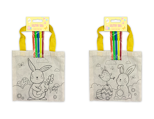 Colour  Your Own Easter Bag