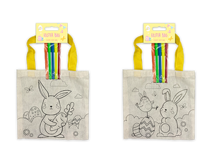 Colour  Your Own Easter Bag