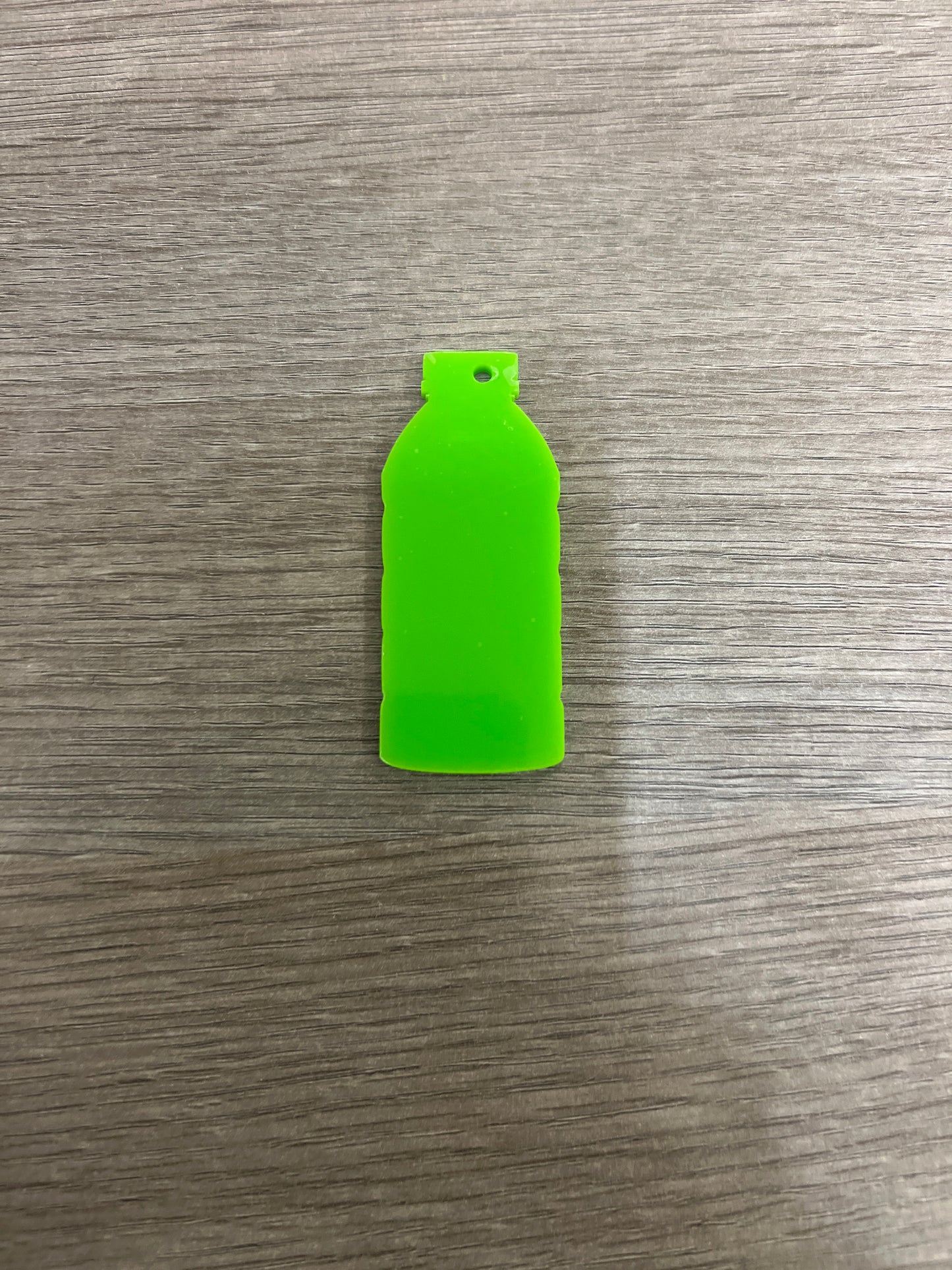 Acrylic colour bottle  key rings various colours