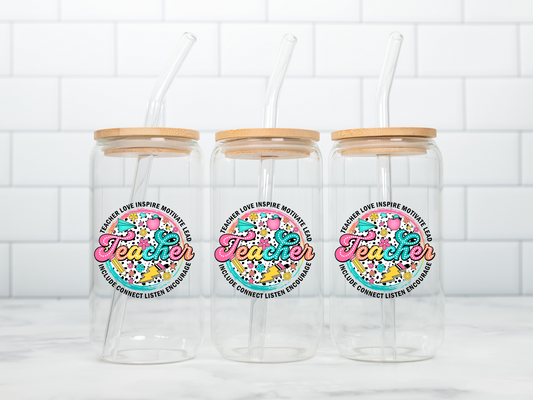 teacher uv-dtf  decal sticker no 6