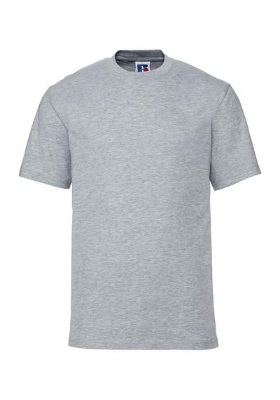 Light Oxford Grey Russell Classic Ringspun T-Shirt