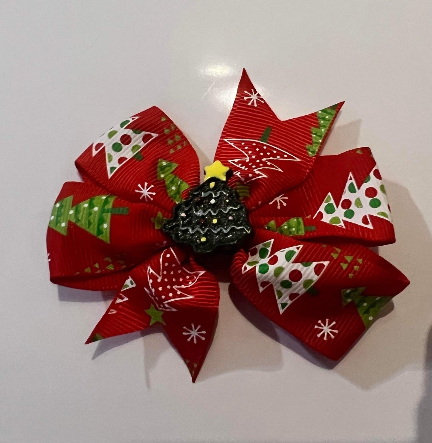 Christmas hair bows